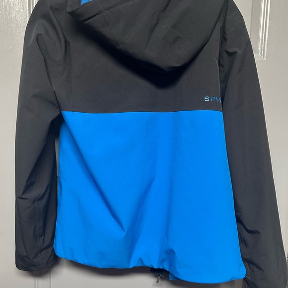 SPYDER GRAND 3 in 1 OUTER SHELL ONLY!!! Mens size Small. EUC Blue/blue - Picture 9 of 11